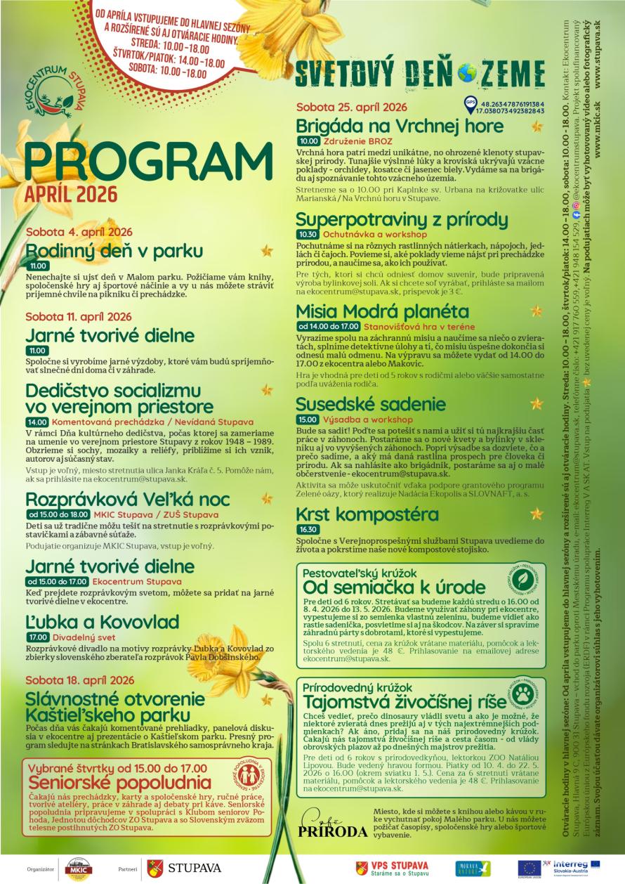 ekocentrum - april